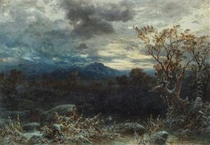 Autumn Evening At The Top Bavaria