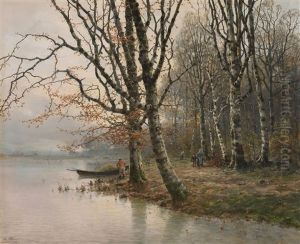 Landschaft Bei Anvers by Richard Fehdmer
