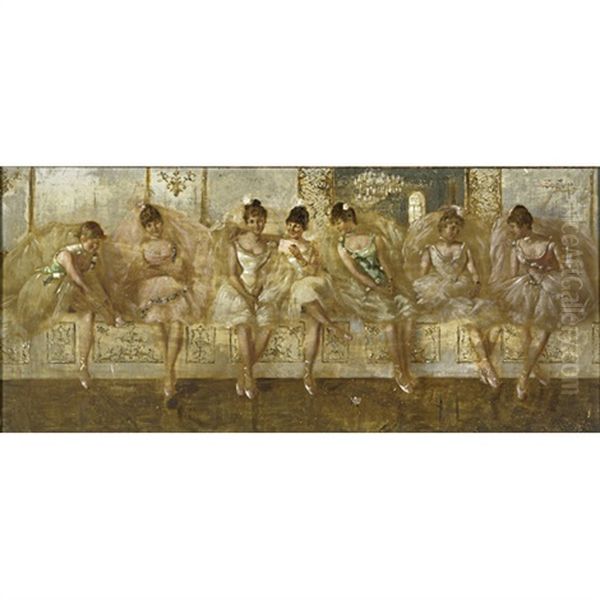 Ballerinas In Repose - view 1