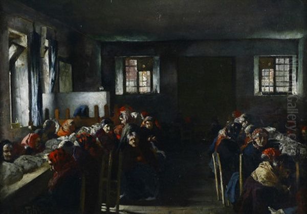 Alte Frauen Bei Der Handarbeit - view 1