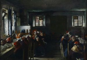 Alte Frauen Bei Der Handarbeit