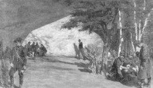 Lager Der Franzosischen Kriegsgefangenen by Friedrich Fehr