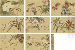 Fei Danxu (mark) Album Of Flower Paintings