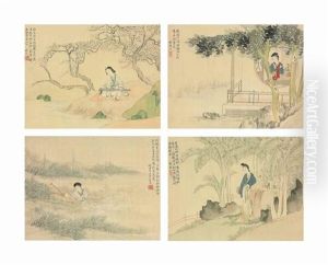 Ladies (set Of 4) by Fei Danxu