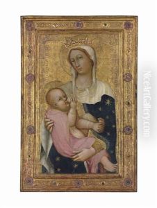 The Madonna Nursing The Christ Child