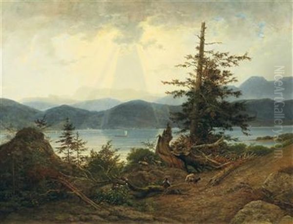 Scene At Attersee - view 1