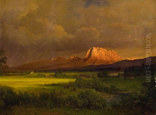 Blick Vom Ennstal Auf Den Grimming - view 1