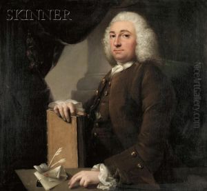 Gentleman With Book And Quills