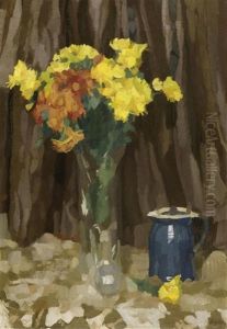 Blumenstilleben by Fritz Feigler