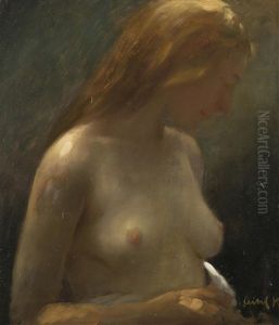 Semi-naked Girl by Stanislav Feikl