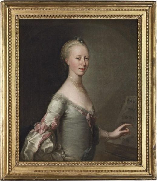 Portrait Of A Lady, Said To Be Mrs. Penning - view 1