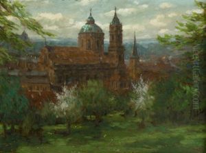 Blick Auf Die Kleinseitner Nikolauskirche