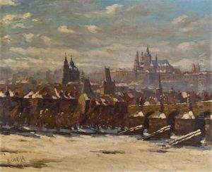 Prag Im Winter by Stanislav Feikl