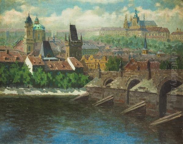 Blick Auf Den Hradschin - view 1