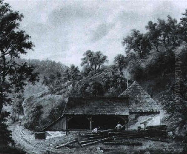 Sagewerk Im Gebirge - view 1