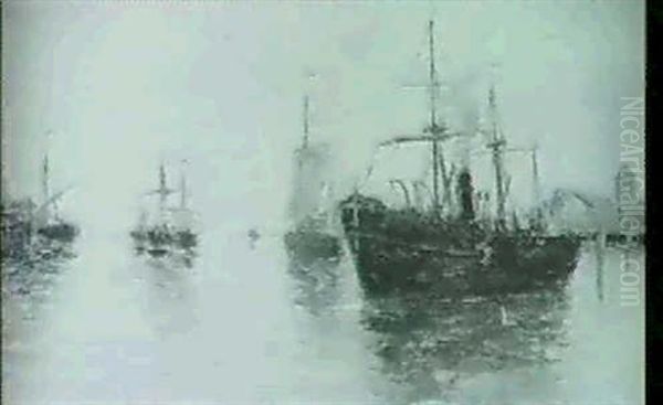 Boats In Harbour - view 1