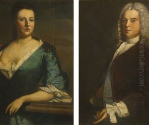 Mr. Tench Francis And His Wife Elizabeth Turbutt Francis: A Pair Of Portraits by Robert Feke