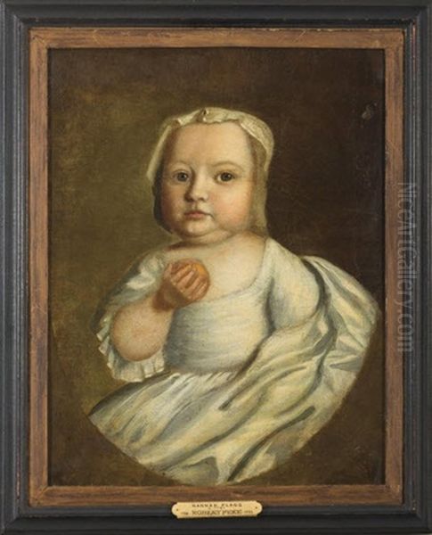 Portraits Of Children, James And Hannah Flagg Of Boston (pair) - view 1