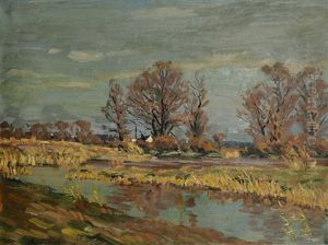 Landschaft Im Vorfruhling