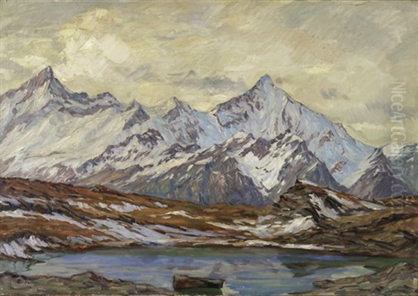Weisshorn Und Rothorn Im Wallis - view 1