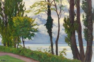 Landschaft Am Vierwaldstatter See by Carl Friedrich Felber