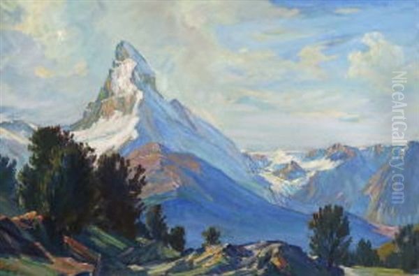 Blick Auf Das Matterhorn - view 1