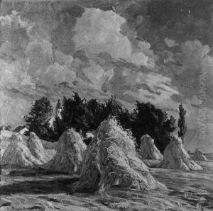 Spatsommerlandschaft Bei Dachau