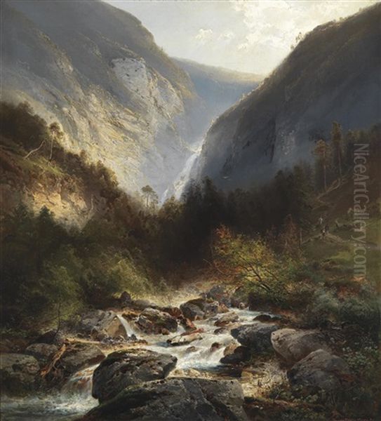 Blick Auf Die Kuhflucht Bei Farchant - view 1