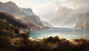 Sommerlicher Hochgebirgssee
