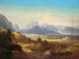 Blick Auf Bad Reichenhall