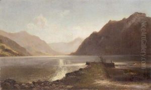 Am Konigsee by Ferdinand Feldhuetter