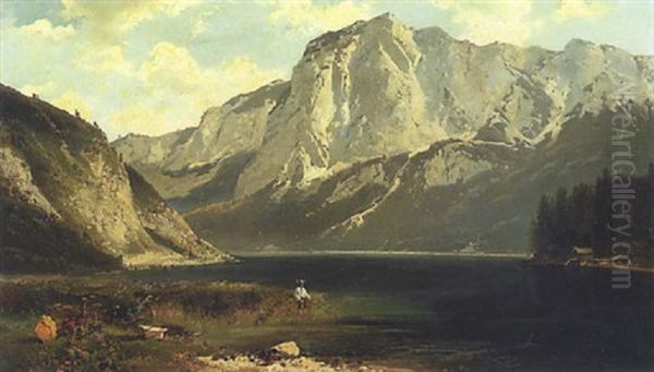 Fischer Am Seeufer - view 1