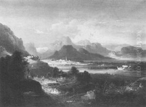 Blick Auf Reichenhall Mit Dem Predigtstuhl Blick Auf Reichenhall Mit Dem Predigtstuhl