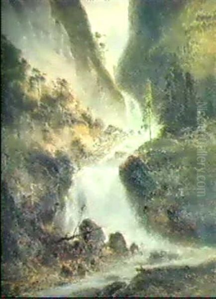 Partie In Der Kuhschlucht Bei Partenkirchen - view 1