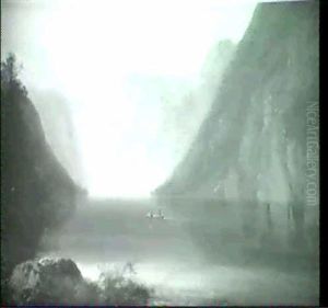 Der Konigssee. by Ferdinand Feldhuetter