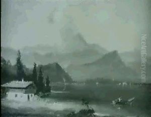 Kochelsee In Bayern by Ferdinand Feldhuetter