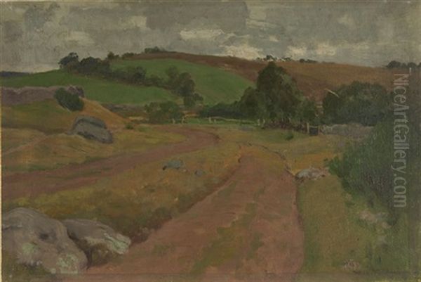 Landschaft Mit Regenhimmel - view 1