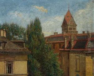 Im St. Anna-viertel In Munchen by Paul Felgentreff