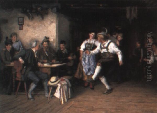 Interior Of A Weinstube - view 1