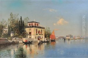 Venice Scene by Karl Eugene Felix