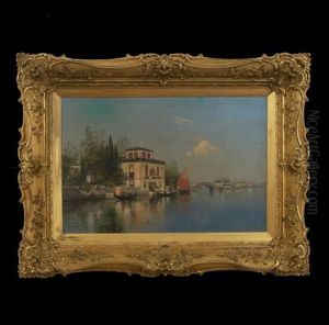Venetian Canal Scene