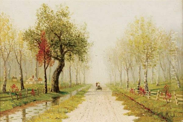 The Foggy Road - view 1