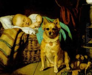 Gut Bewachter Kinderschlaf by Karl Eugene Felix