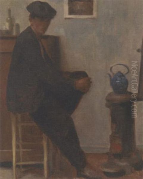 Portrait Of A Seated Man (leon-pierre Felix?) - view 1