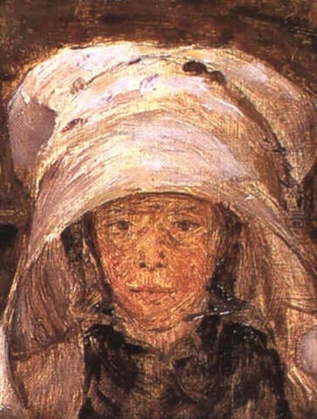 Portrait De Jeune Paysanne - view 1