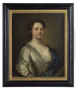 Portrait Of A Member Of The Nanney And Vaughan Families, Nannau Estate, Wales by James Fellowes
