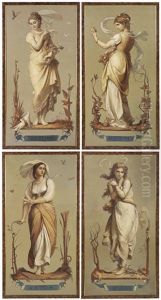 Les Quatres Saisons (the Four Seasons) (4) by Joseph Felon