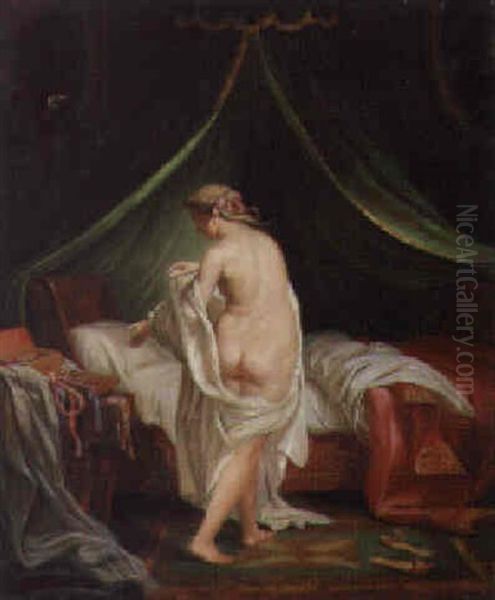A Lady At Her Toilet - view 1