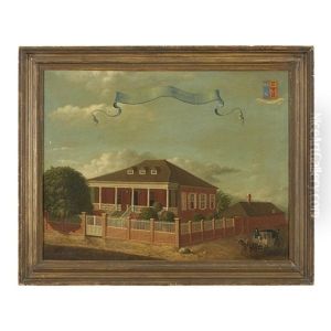 A North-east View Of The House Of Mr. Emanuel Lousada, Kingston, Jamaica A North-east View Of The House Of Mr. Emanuel Lousada, Kingston, Jamaica