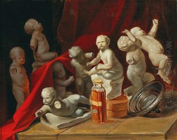 Still Life With Putti - view 1